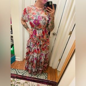 Needle & Thread Floor Length Dress